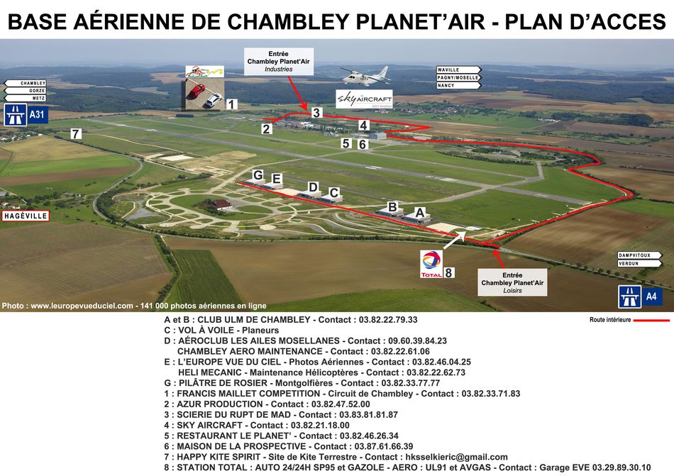 Plan acces chambley 2012